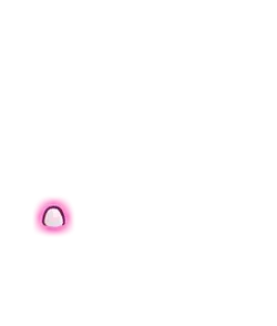 Pink Halo - glow - Transparent Background PNG