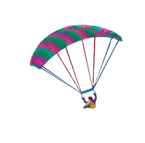 Parachute - jumping - Free PNG