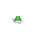 Green Cube - solid - No Background PNG