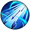Blue Arrows - light - High Resolution PNG