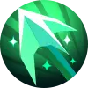 Green Gem Arrow - magic - Lossless PNG