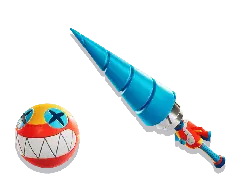 Water Balloon Rocket - red - Transparent Background PNG