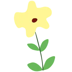 Abstract Flower - green - illustration - High Resolution PNG