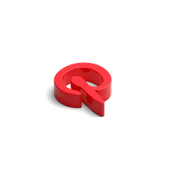 Red Paperclip - metal paperclip - PNG Images