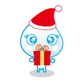 Christmas Water Drop Sprite - gift - Free Download PNG