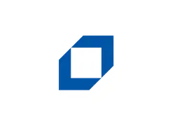 Blue Geometric Shape - logo - No Watermark PNG