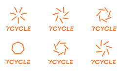 7Cycle - logo - Transparent Layer PNG