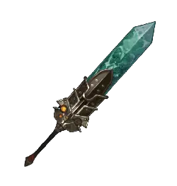 Mystic Sword - crystal sword - Transparent Background PNG