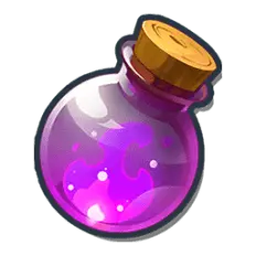 Potion Bottle - purple - Transparent Background PNG