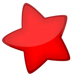 Red Star - shiny - Lossless PNG