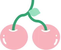 Cherry - simple - fruit - High Resolution PNG
