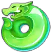 Green Dragon - cartoon mascot - High Resolution PNG