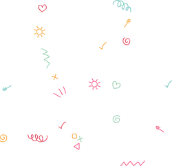 Colorful Doodle Pattern - graphics - No Watermark PNG