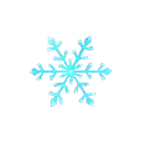 Snowflake - hexagon - High Quality PNG