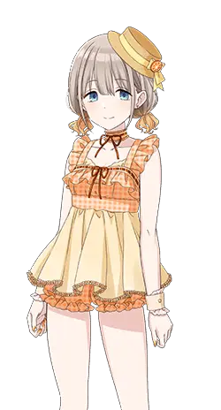 Gray-Haired Blue-Eyed Girl - gray hair - No Watermark PNG