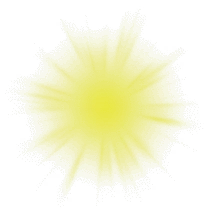 Yellow Halo - halo - light rays - PNG Images