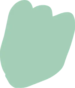 Green Cloud - minimalist - High Resolution PNG