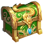 Dragon Chest - gemstone - Transparent Background PNG
