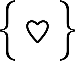 Heart Shape Pattern - simple - symmetrical - No Background PNG