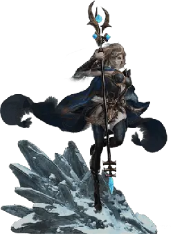 Ice Witch - magic - High Resolution PNG