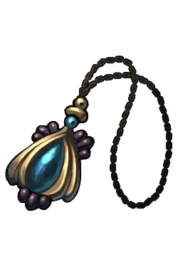 Blue Gemstone Necklace - fashion - PNG