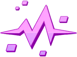 Purple Lightning Logo - design - Lossless PNG