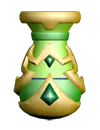 Emerald Vase - green - Free PNG