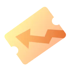 Orange Arrow Card - graphic design - Free PNG