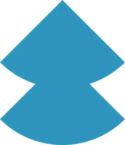 Blue Shape - geometric shape - Transparent Background PNG