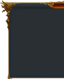Gold Frame Decoration - gold - High Resolution PNG