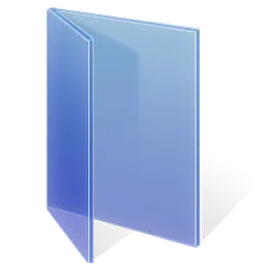Blue Folder - office - Recommended PNG