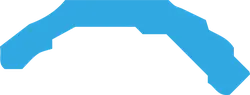 Blue Irregular Shape - Lossless PNG