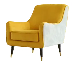 Yellow Armchair - home - Free Download PNG