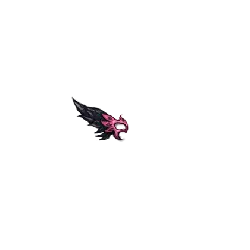 Pink Winged Mask - mask - PNG