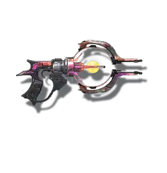 Futuristic Weapon - mechanical - design - Transparent Background PNG