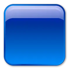 Blue Button - icon - High Resolution PNG