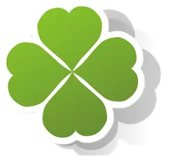 Four Leaf Clover - green - Designer Recommended PNG