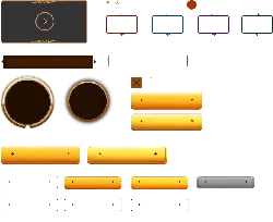 Button Design Elements - design - PNG