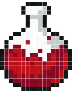 Pixel Heart - gray - pixel art - Free PNG