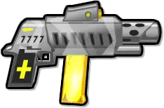 Futuristic Rifle - mechanical - High Download Count PNG