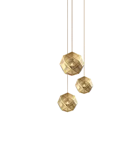 Geometric Pendant Lights - decor - High Resolution PNG