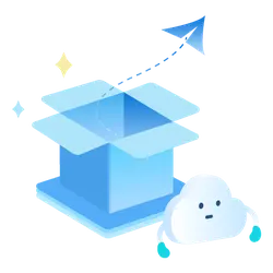 Cloud and Box - technology - PNG