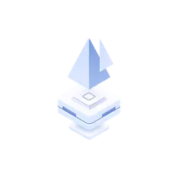 Blue Triangle Icon - technology - PNG Images