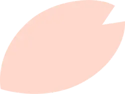 Pink Fish Shape - minimalism - PNG