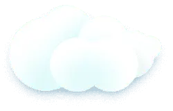 Cloud - comic - weather - No Background PNG
