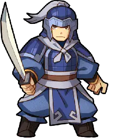 Blue Warrior - sword - PNG Images