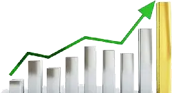 Bar Chart - trend - Transparent Background PNG