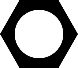 White Circle - graphic design - geometric shape - Lossless PNG