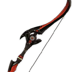 Red Bow and Arrow - red - PNG Images