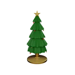 Christmas Tree Ornament - gift - toy - PNG